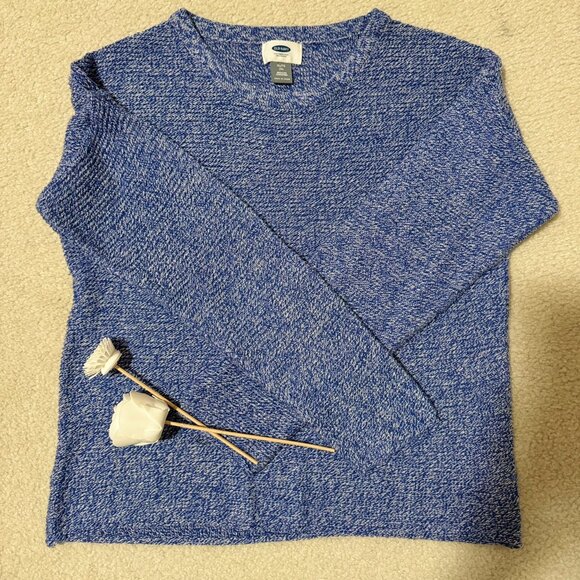 Old Navy Women's Blue Knit Sweater in XL - Picture 1 of 4